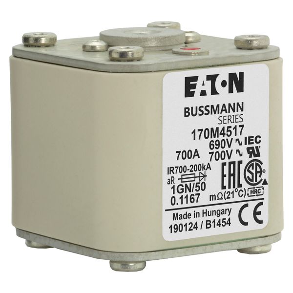 FUSE 700A 690V 1GN/50 AR UC image 18