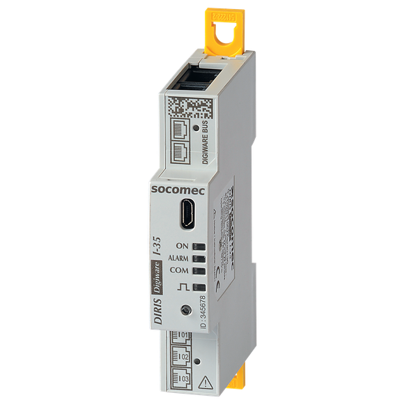 Current module DIRIS Digiware I-43, 4 current inputs, 2DI/2DO, Monitor image 1