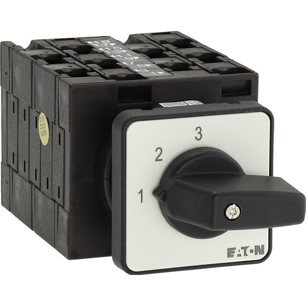 Step switches, T3, 32 A, flush mounting, 5 contact unit(s), Contacts: 9, 45 °, maintained, Without 0 (Off) position, 1-3, Design number 8270 image 32