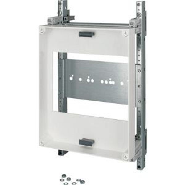 NH switch-disconnectors mounting unit, 400A, WxH=500x450mm, 2x XNH2 3p, mounting on mounting plate image 2