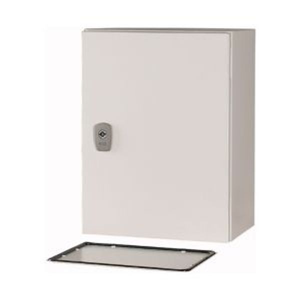 Wall enclosure with mounting plate, HxWxD=400x300x200mm image 8