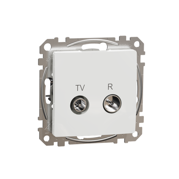 TV/R connector 4db, Sedna, White image 5