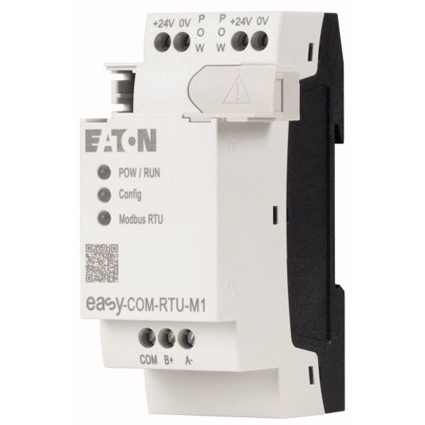 Communication module for connecting the easy control relay via Modbus RTU Server, screw terminal image 2