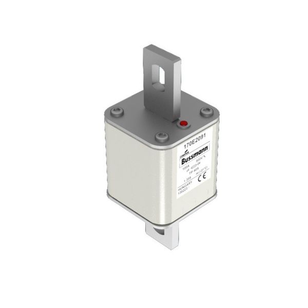 Fuse-link, high speed, 100 A, AC 500 V, 55 x 55 x 140 mm, aR, IEC, with indicator image 14