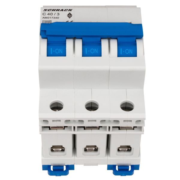 Miniature Circuit Breaker (MCB) AMPARO 10kA, C 40A, 3-pole image 2