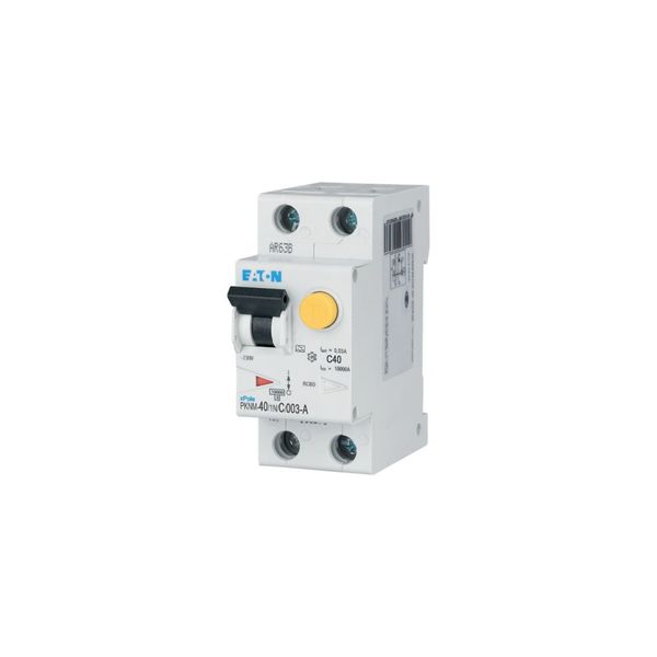 RCD/MCB combination, 40 A, 30 mA, MCB trip characteristic: C, 1p+N, RCD trip characteristic: A image 34