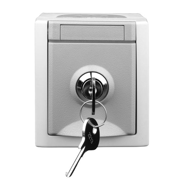 Socket outlet, lockable (different closures), VISIO IP54 image 3