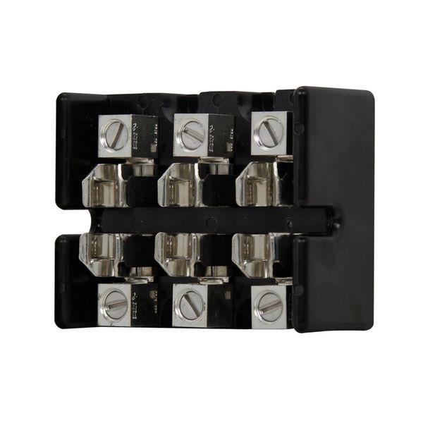Eaton Bussmann series Class T modular fuse block, 300 Vac, 300 Vdc, 31-60A, Box lug, Three-pole image 2