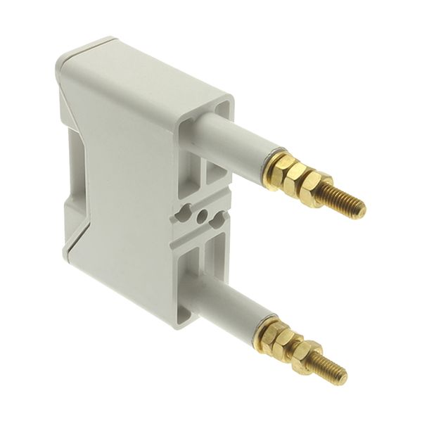 Fuse-holder, LV, 20 A, AC 690 V, BS88/A1, 1P, BS, back stud connected, white image 13