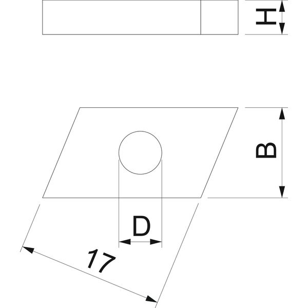 CL20SN M6 ZL Slide nut for profile rail CL2008 M6 image 2