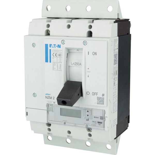 NZM2 PXR25 circuit breaker - integrated energy measurement class 1, 250A, 4p, variable, Screw terminal, plug-in technology image 14