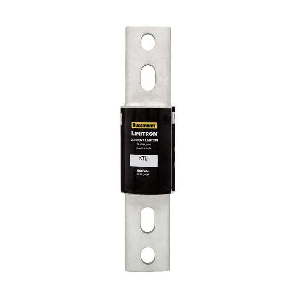 Eaton Bussmann Series KTU Fuse, Current-limiting, Fast Acting Fuse, 600V, 1000A, 200 kAIC at 600 Vac, Class L, Bolted blade end X bolted blade end, Melamine glass tube, Silver-plated end bells, Bolt, 2.5, Inch, Non Indicating image 12