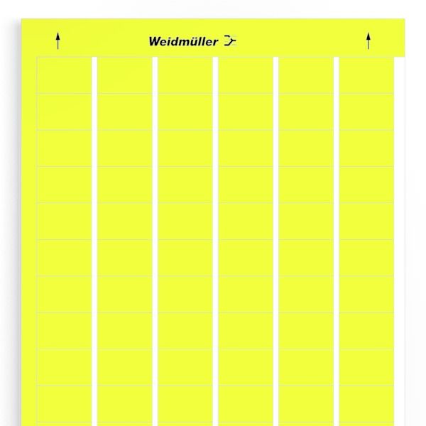 Device marking, Self-adhesive, 30 mm, Polyester, PVC-free, yellow image 2
