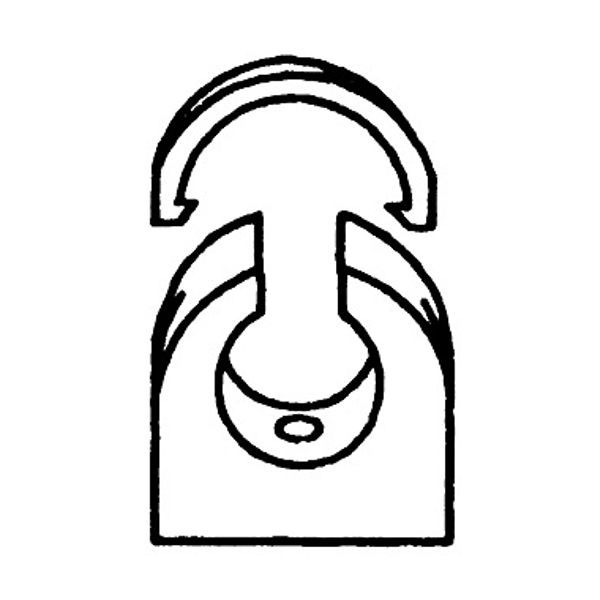 interlinkable clip for cable conduit KSR50 image 1