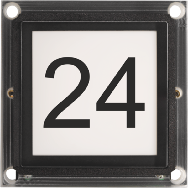 House number/info module for modular external unit image 1