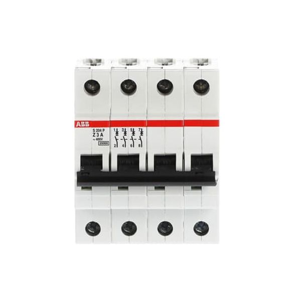 S204P-Z3 Miniature Circuit Breaker - 4P - Z - 3 A image 6