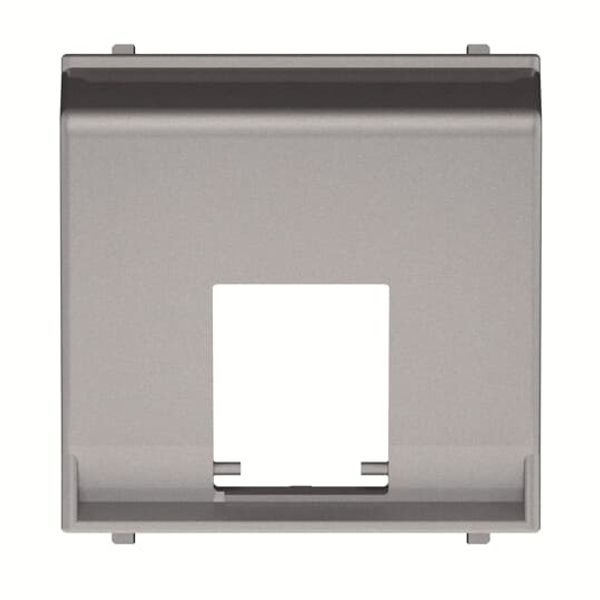 N2216.5 PL Cover plate Data connection Silver - Zenit image 1