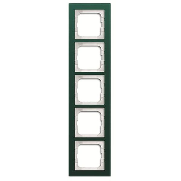 1725-226 Cover Frame Busch-axcent® glass avocado image 1