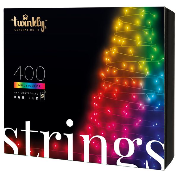 Twinkly Strings Christmas 400 LED RGB TWS400STP-BEU image 1