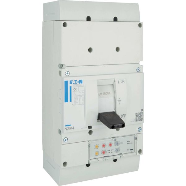 NZM4 PXR20 circuit breaker, 1600A, 3p, Screw terminal, earth-fault protection image 12