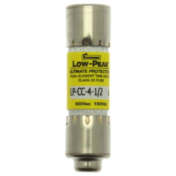 Fuse-link, LV, 4.5 A, AC 600 V, 10 x 38 mm, CC, UL, time-delay, rejection-type image 11