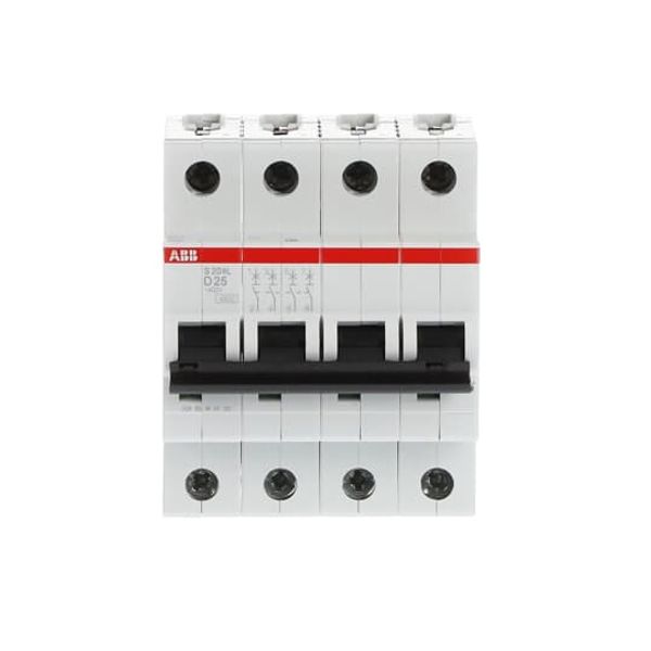 S204L-D25 Miniature Circuit Breaker - 4P - D - 25 A image 1