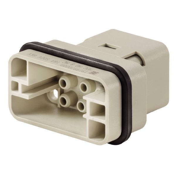 Contact insert (industry plug-in connectors), Male, 500 V, 16 A, Numbe image 1