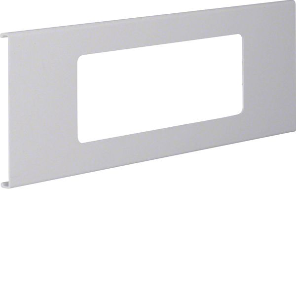 Pre-cut lid 3gang, FB 60130, light grey image 1