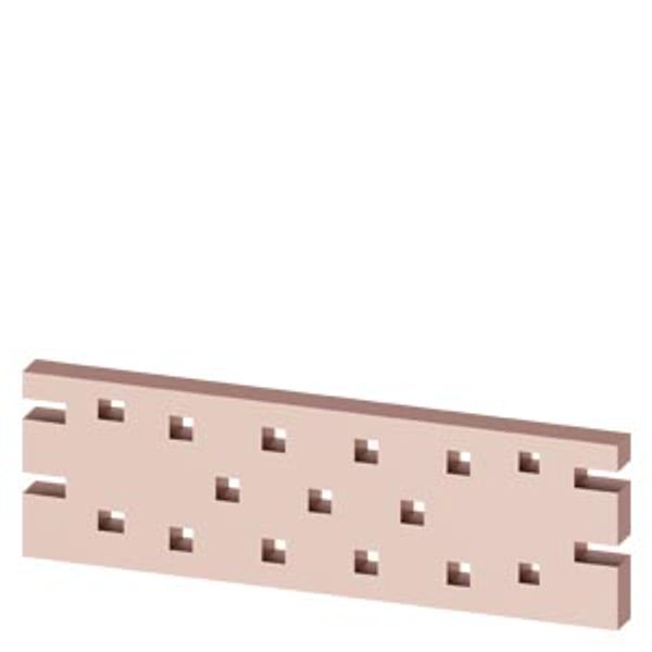 ALPHA 3200 Eco busbar N, 2x100x10mm, W: 350mm image 1