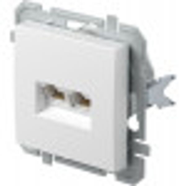 SOCKET CAT5e KS DOUBLE 2x RJ45 8/8 PW XO 4417059 image 2