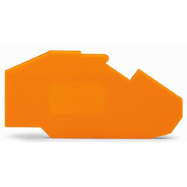 End and intermediate plate 1.5 mm thick orange image 2