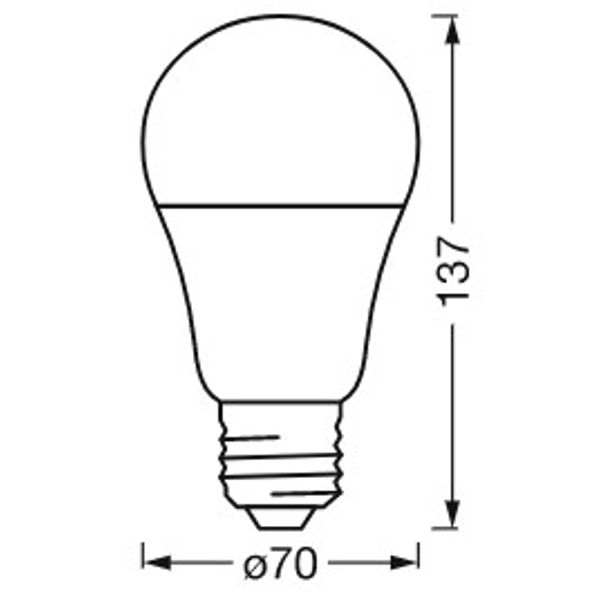 SMART Lamp LEDVANCE WIFI A100 14W 230V RGBW FR E27 SINGLE PACK image 4