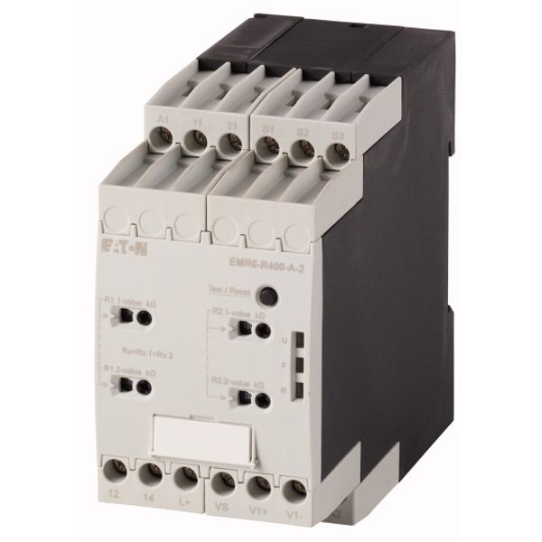 Insulation monitoring relays, 0 - 400 V AC, 0 - 600 V DC, 1 - 100 kΩ image 1