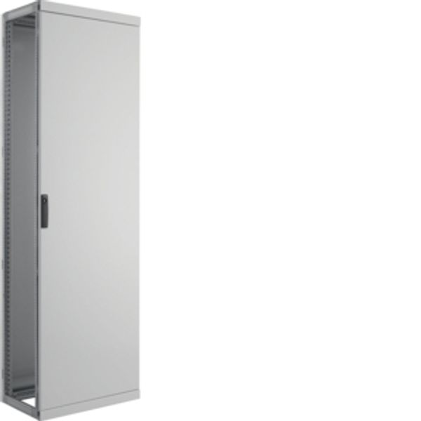 Modular stand-alone distrib. IP41 1100x2200x600 120° RAL7035 rear wall image 1