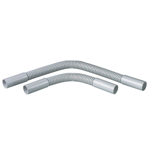 IP44 flexible connection accessories Ø16mm, length 320mm - gray RAL7035 image 1