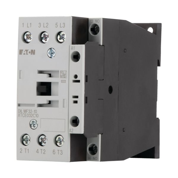 Contactor, 4 pole, AC operation, AC-1: 32 A, 1 N/O, 230 V 50/60 Hz, Screw terminals image 2