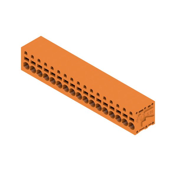 PCB terminal, 5.00 mm, Number of poles: 17, Conductor outlet direction image 3