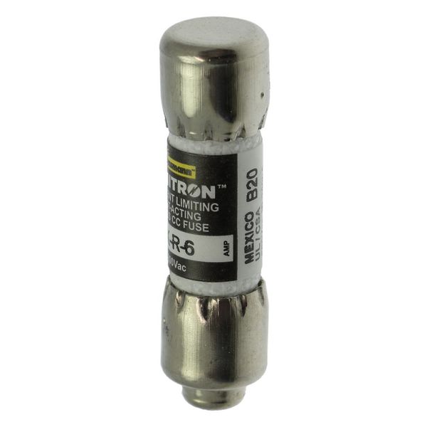 Fuse-link, LV, 6 A, AC 600 V, 10 x 38 mm, CC, UL, fast acting, rejection-type image 6