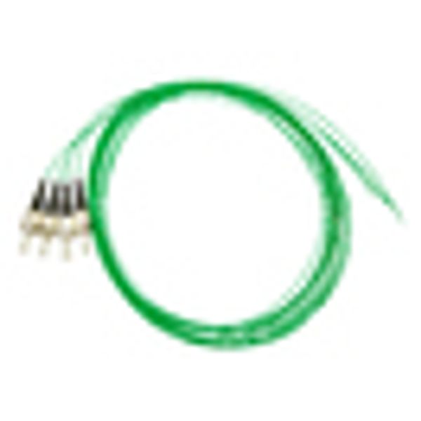 FO Pigtail ST, 50/125æm OM2, 2.0m, Easy Strip, green, 4pcs image 6