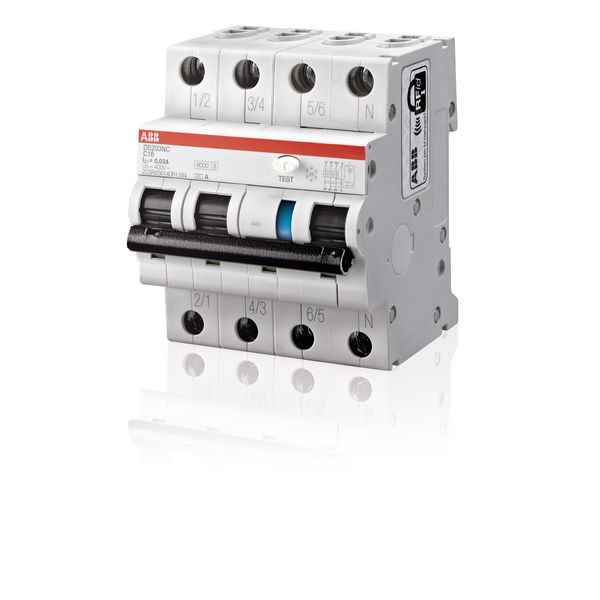 DS203NC C32 APR30 Residual Current Circuit Breaker with Overcurrent Protection image 1