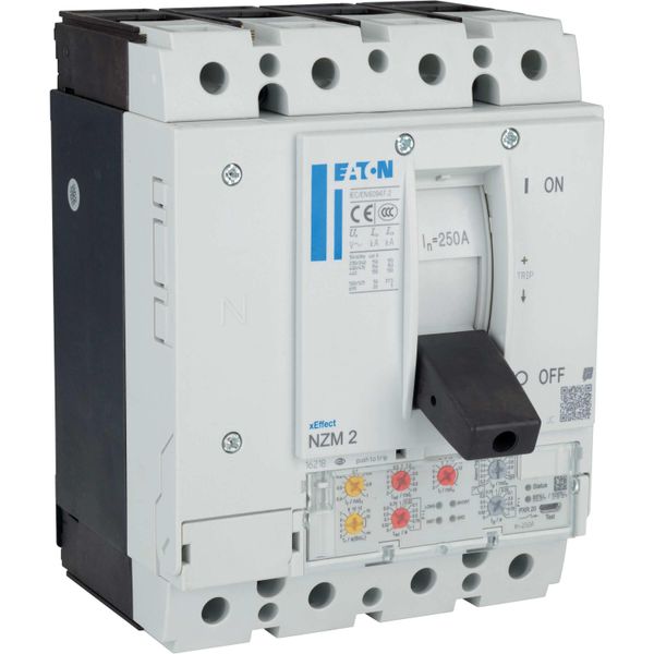 NZM2 PXR20 circuit breaker, 250A, 4p, Screw terminal, earth-fault protection image 14