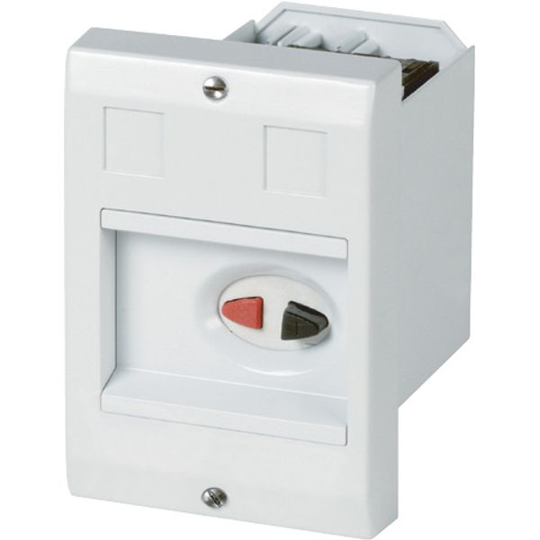 Insulated enclosure, E-PKZ0, H x W x D = 129 x 90 x 115 mm, flush-mounted image 1