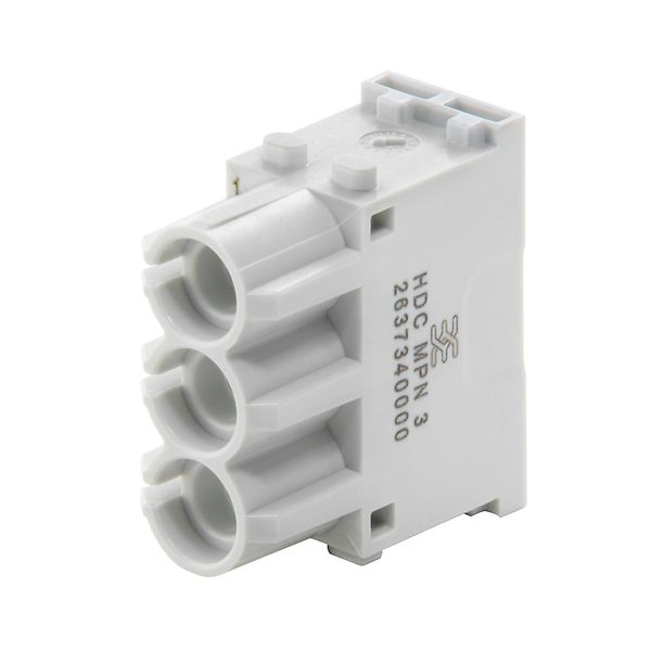 Module for industrial connectors (pneumatics), Male, Female, Inner hos image 1