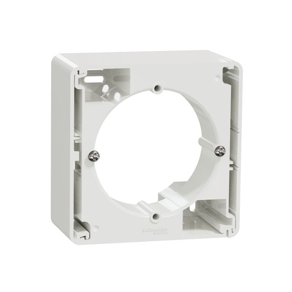 Sedna Design & Elements, Surface Mounting box, 1 gang, white image 3