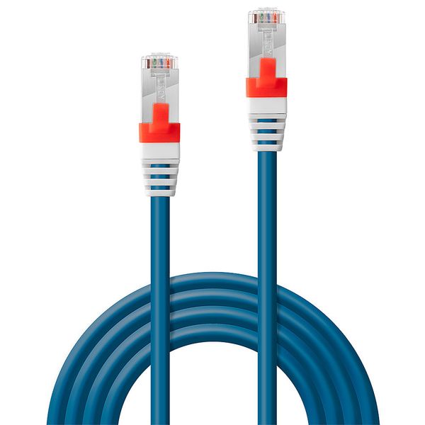 30m Cat.6A S/FTP LSZH Network Cable, Blue (Fluke Tested) RJ45, M/M, 500MHz, Copper, 26AWG image 2