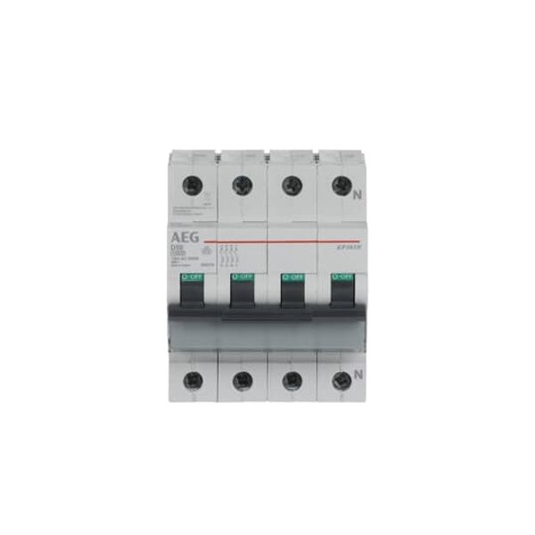 EP103N D50 Miniature Circuit Breaker - 3+NP - D - 50 A image 7