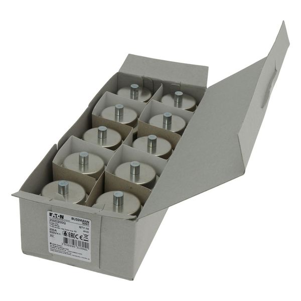 Fuse-link, low voltage, 200 A, AC 500 V, D5, 56 x 46 mm, gR, DIN, IEC, fast-acting image 14
