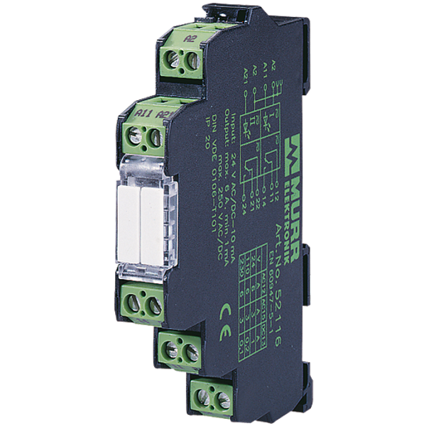 MIRO 12.4 230V-2U OUTPUT RELAY IN: 230 VAC/DC - OUT: 250 VAC/DC / 6 A image 1
