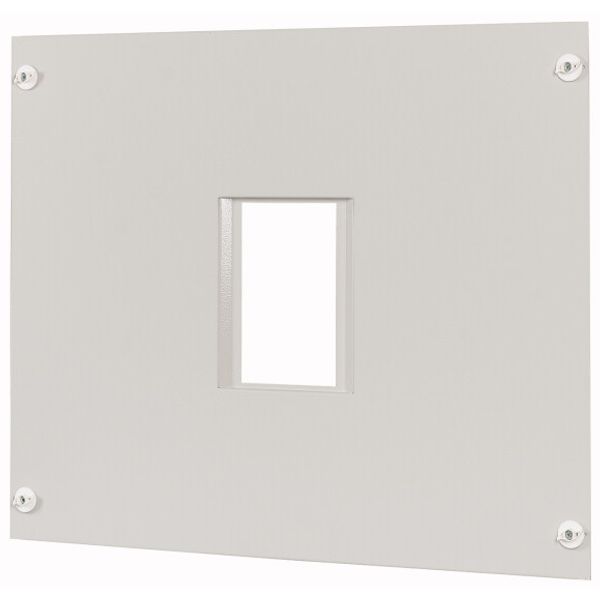 Front plate NZM4-XDV symmetrical for XVTL, horizontal HxW=600x800mm image 1