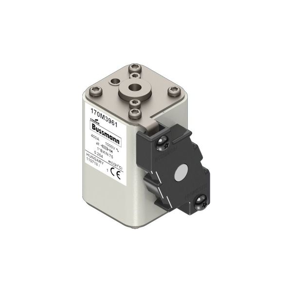 Fuse-link, high speed, 350 A, AC 1000 V, compact size 1, 43 x 61 x 74 mm, aR, IEC, UL, single indicator image 8